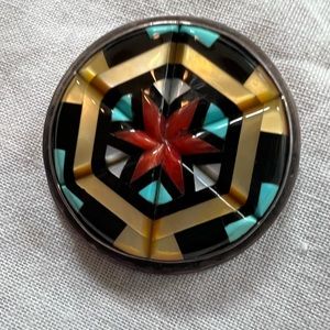 Native American pin.